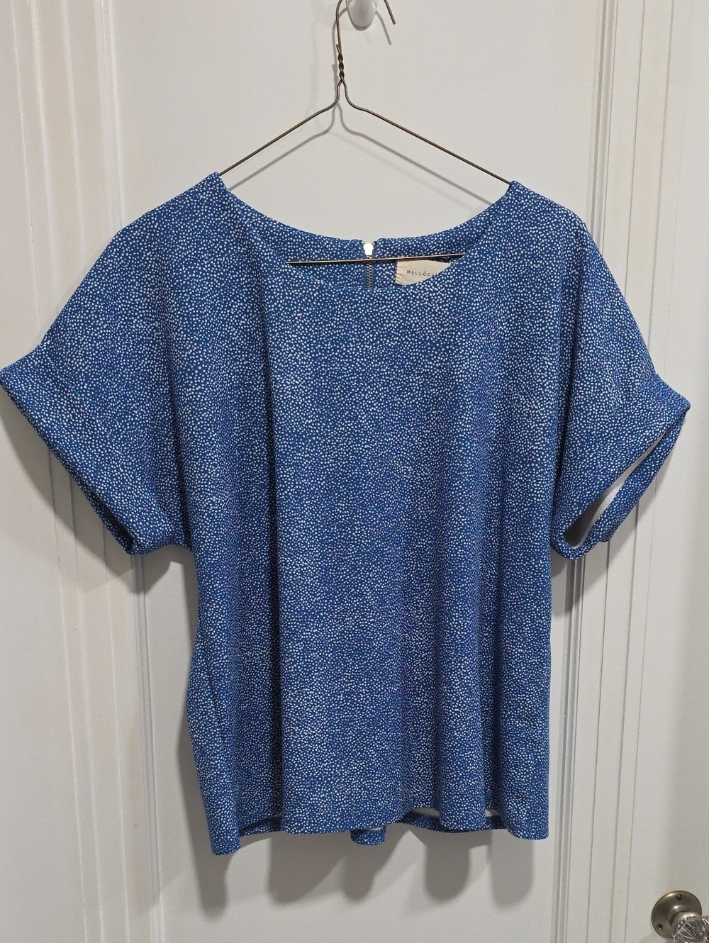 MELLODAY  M Short Sleeve Blouse